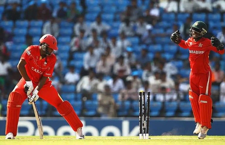 Canada 75 vs Zimbabwe - Lowest Totals by Canada