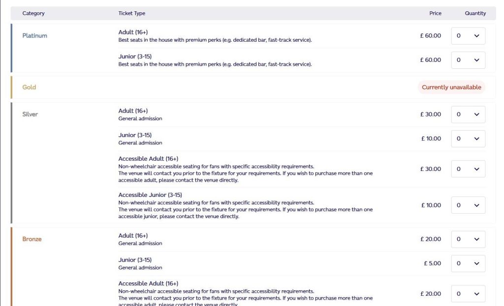 Choose Your Seats Choose Your Seats