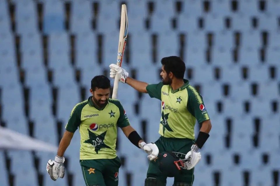 Mohammad Rizwan and Babar Azam Mohammad Rizwan and Babar Azam
