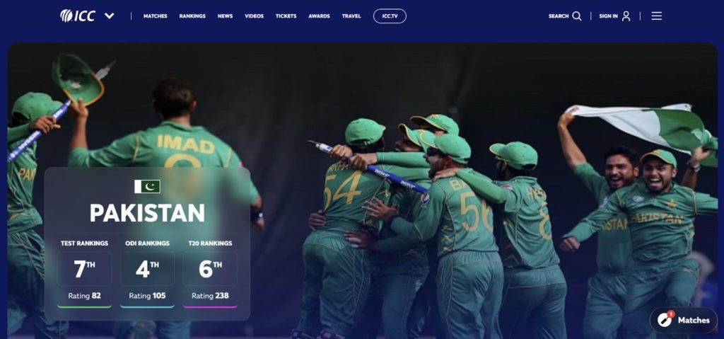 Pakistan - Rating: 238 Pakistan - Rating: 238