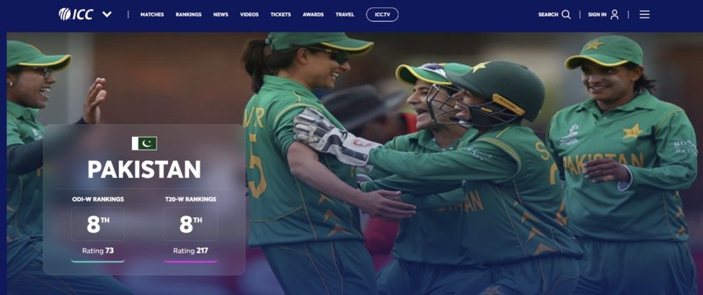 Pakistan Women - Rating: 217 Pakistan Women - Rating: 217