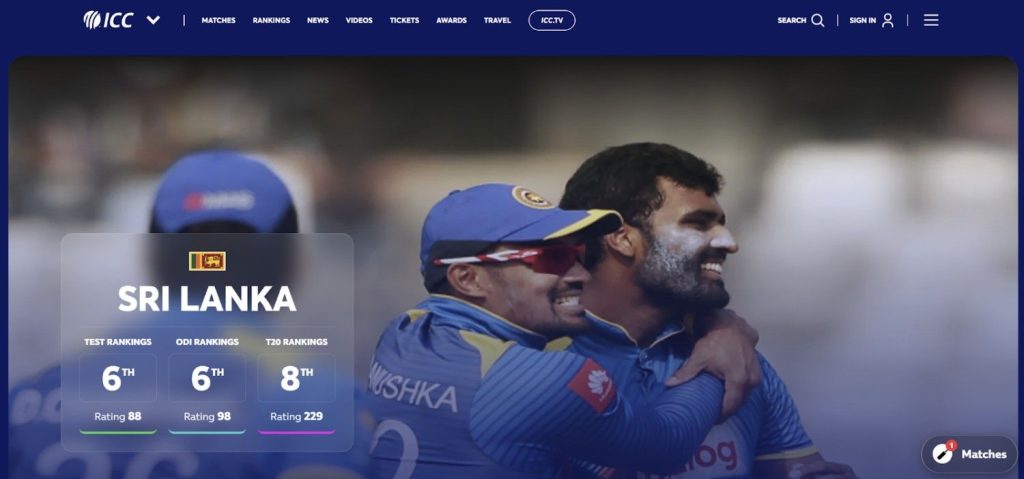 Sri Lanka - Rating: 229 Sri Lanka - Rating: 229