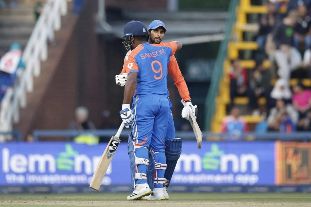 Tilak Varma and Sanju Samson Tilak Varma and Sanju Samson